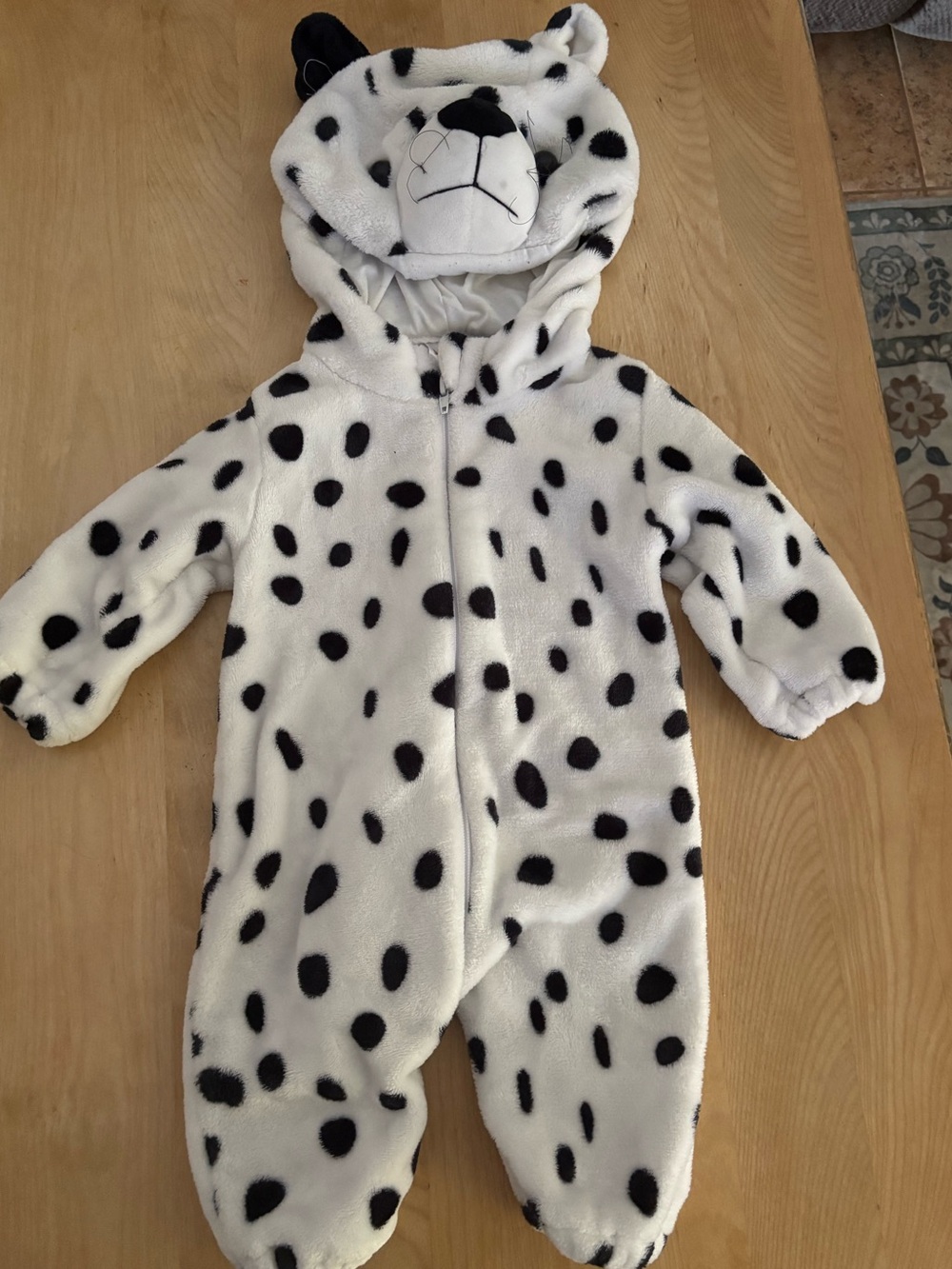 Michley Dalmatian Dog Plush Toddler 6-12M Unisex Halloween Costume